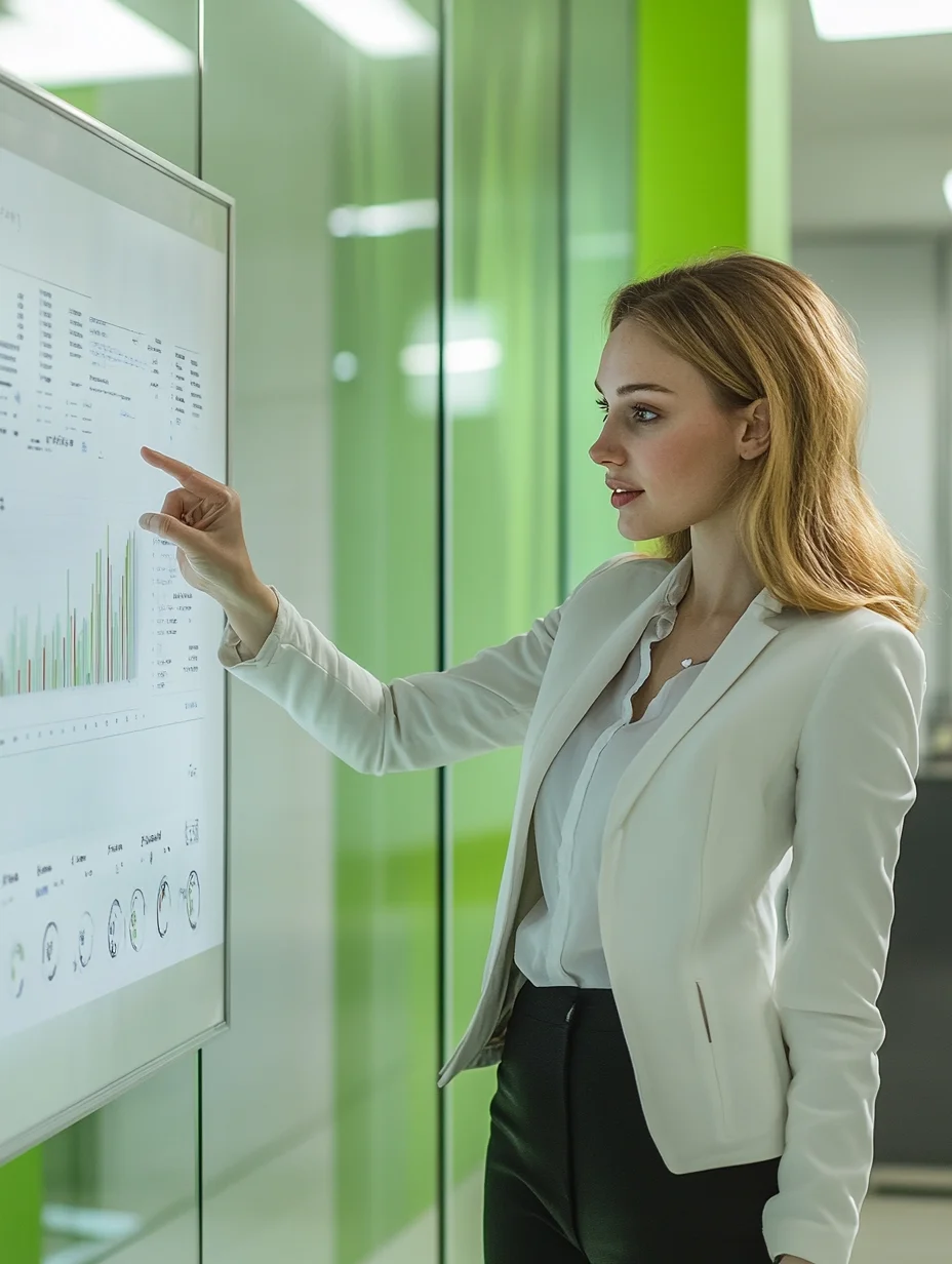 Person comparing loan options on whiteboard